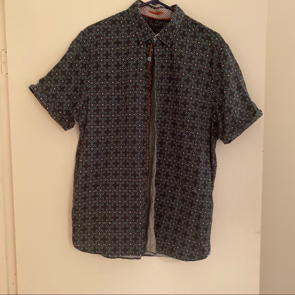 Ted Baker Short Sleeve Button Down